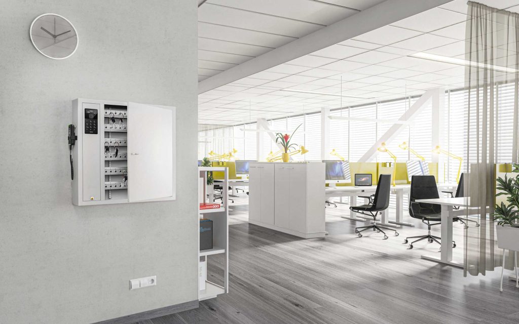 Creone Keycontrol sleutelkast in een kantoor