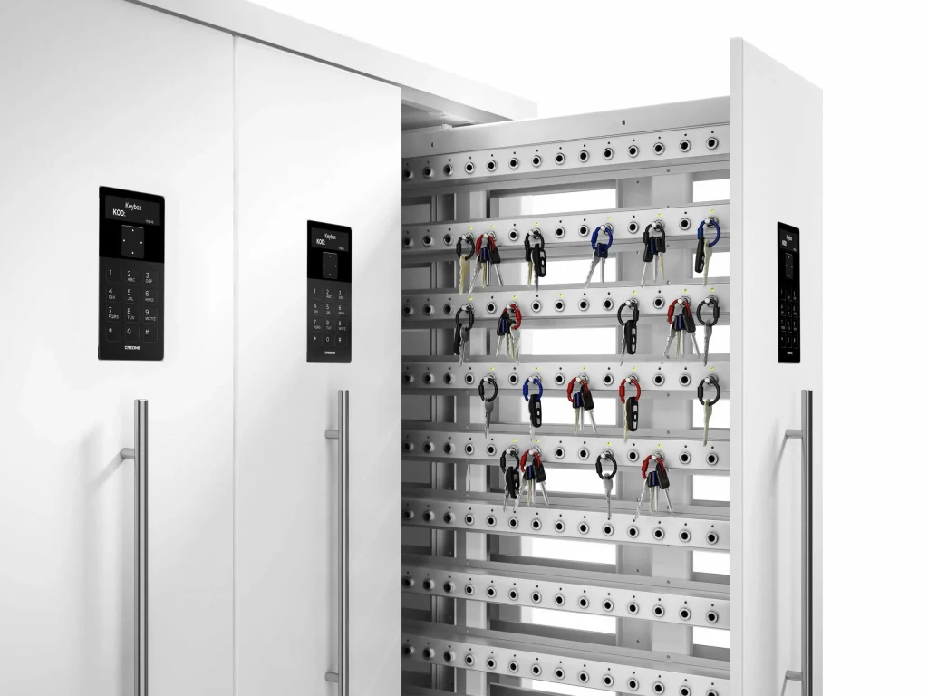Creone Keycontrol 9700 SC met drie uittrekbare deuren en 924 sleutelposities