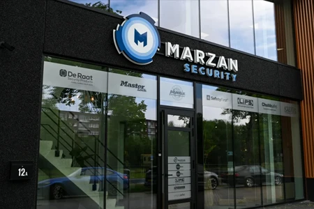 Het pand van Marzan Security aan de Kapittelweg in Breda